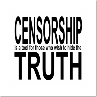 Censorship is a tool........... Posters and Art